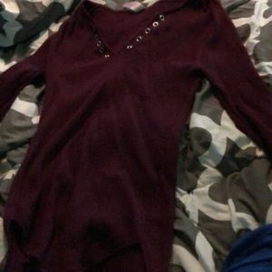Maroon long sleeve
